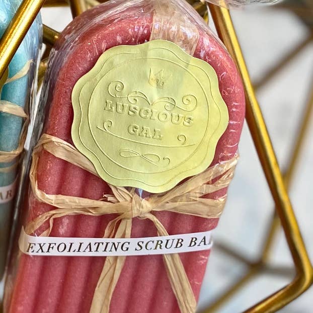 RAINBOW SUGAR SCRUB SOAP BAR for wholesale by LUSCIOUS GAL