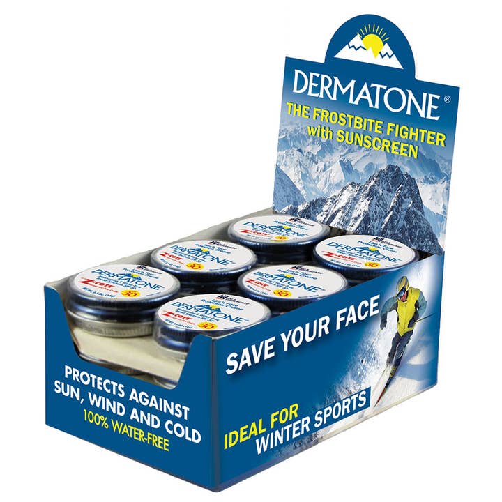 DERMATONE - Wholesale Sunscreen - Skin Protector w/Z-Cote Tin SPF 30 (24 piece display)