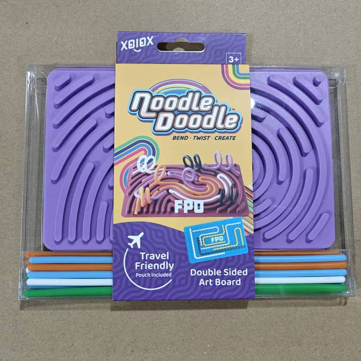 EBlox - Wholesale Art Set - Kids & Baby - Noodle Doodle™ Sensory Art Board (Lilac)4