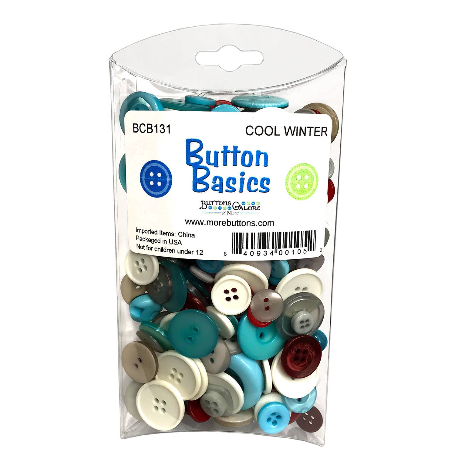 Buttons Galore & More - Wholesale Sewing Button/Snap - Button Basics Colorful Craft & Sewing Buttons42