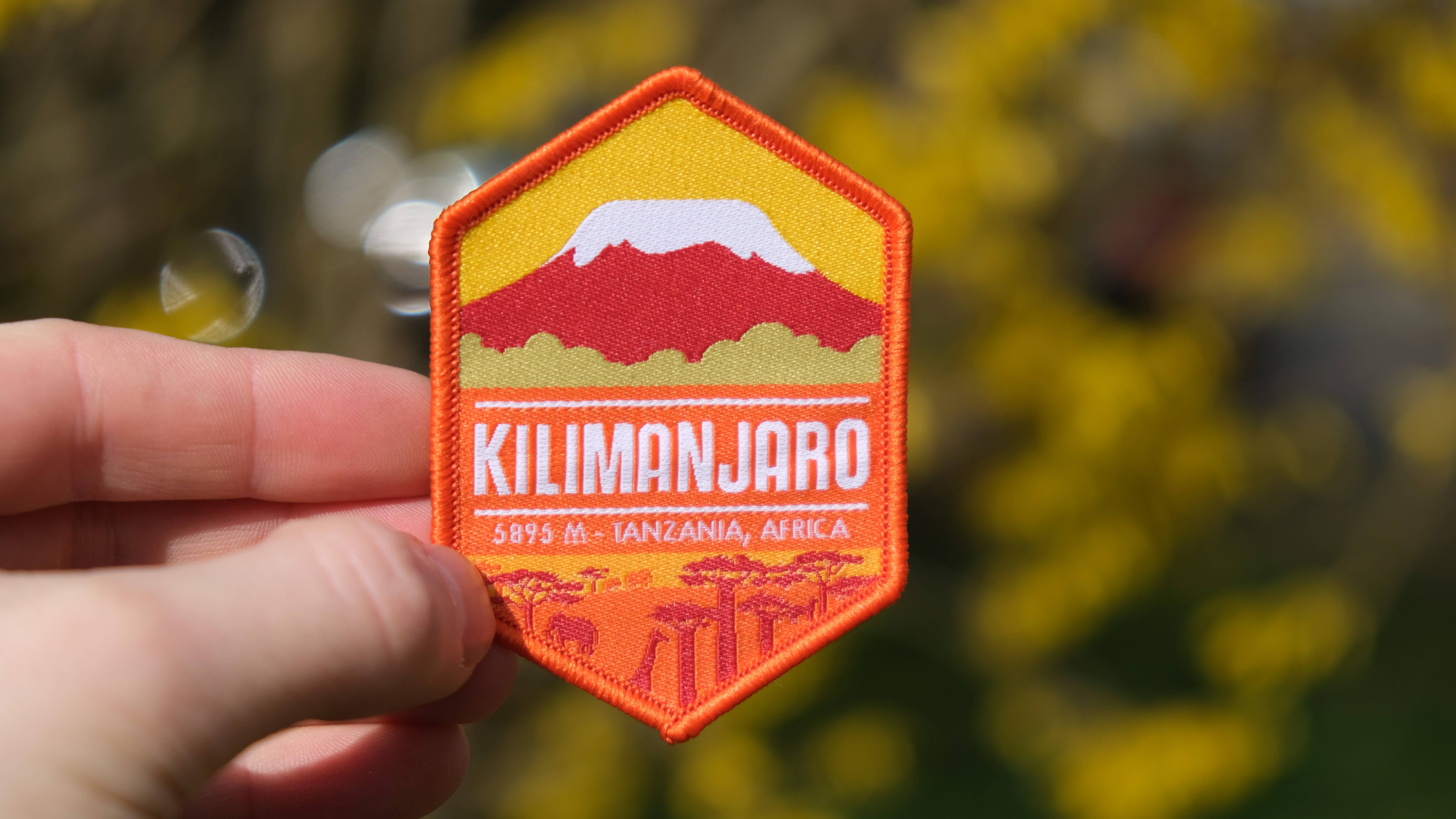 Mount Kilimanjaro Patch / hiker gift - Tanzania Africa
for wholesale by Trail Memories