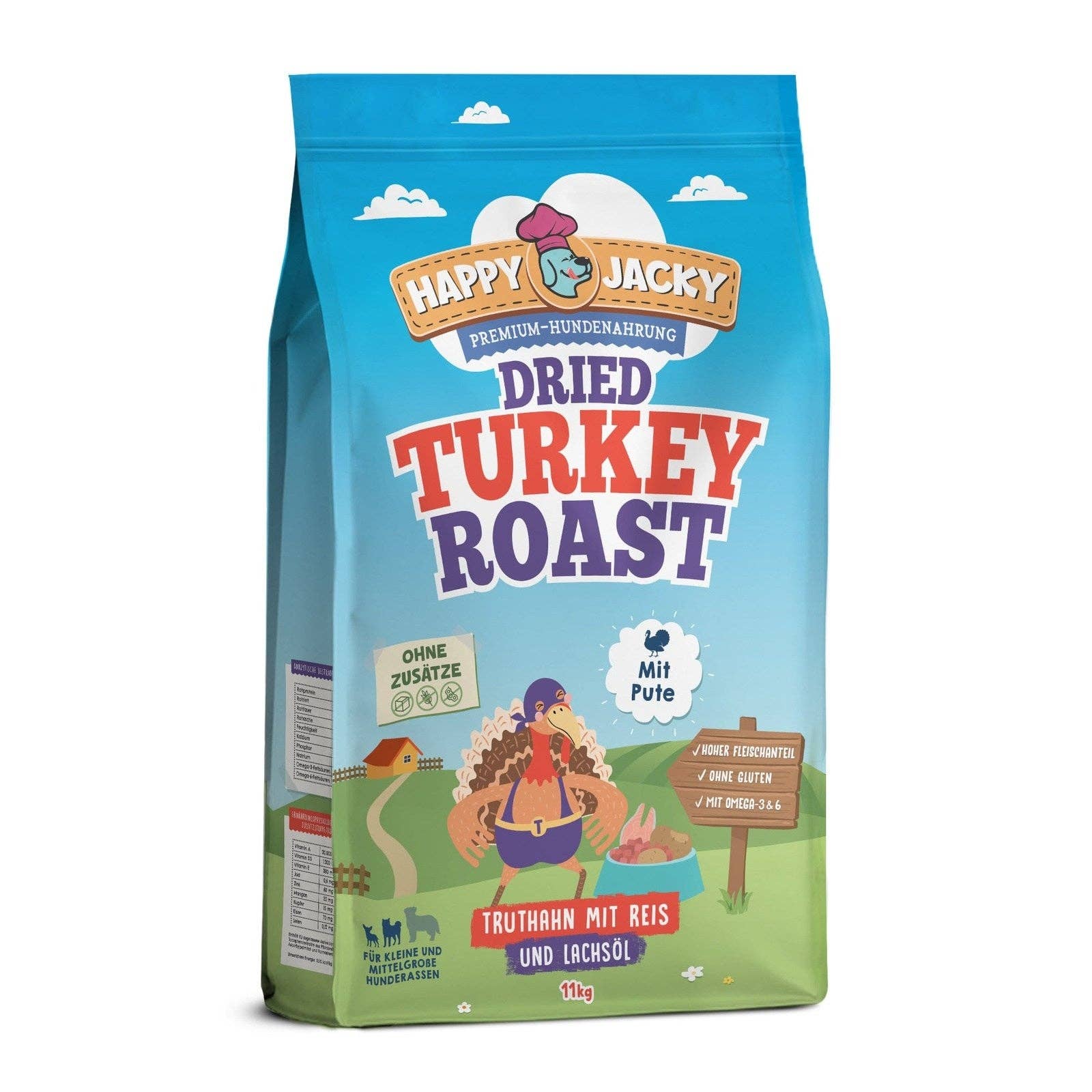 HAPPY JACKY - Wholesale Pet Food - Dog - HAPPY JACKY | sensitive premium dry food for small dogs | gluten-free | without preservatives | sugar-free | specially developed for small dogs4