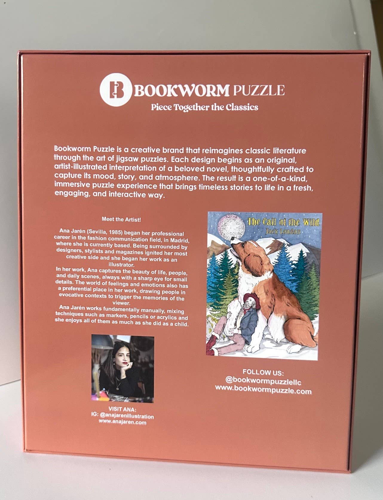 Bookworm Puzzle - Wholesale Puzzle - Adult - NEW! THE CALL OF THE WILD -500 PIECE JIGSAW PUZZLE2