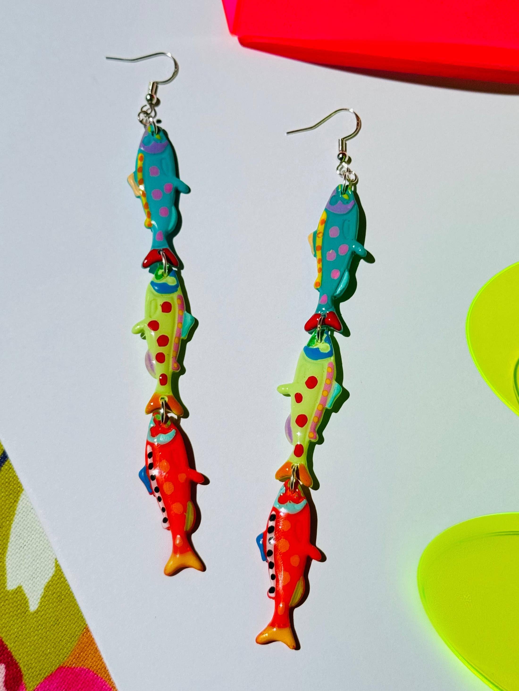 Delaney and Blu – wholesale Dangle earrings – Catch of the Day