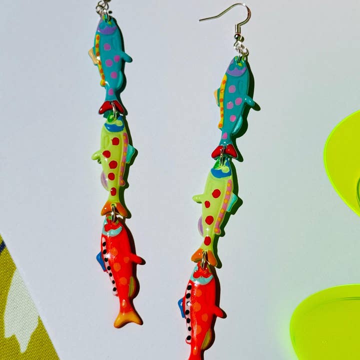 Delaney and Blu – wholesale Dangle earrings – Catch of the Day0