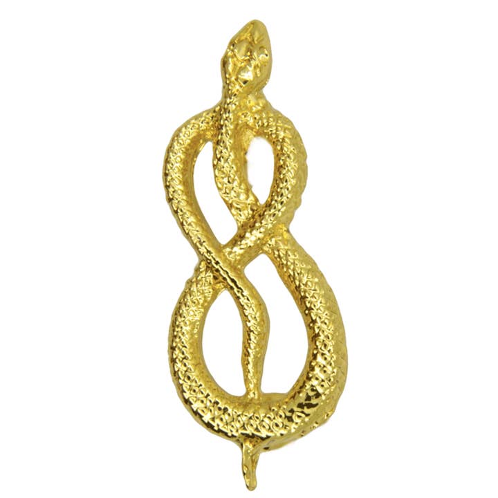 snake pin gold for wholesale by Godert Amsterdam