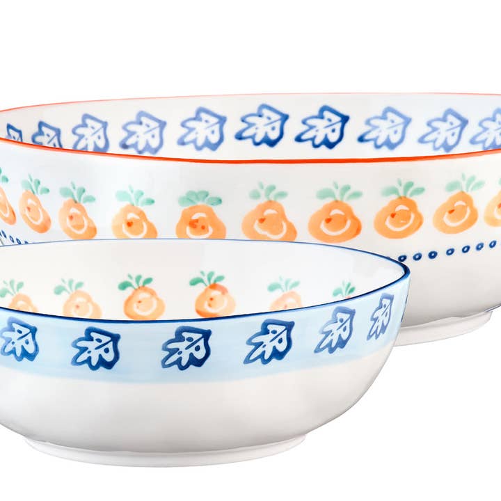 Salatskål NAPOLI Ø23,5cm og Ø28cm - 2 stk - Citrus for engroshandel hos Björn