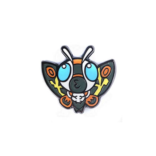 GODZILLA - Chibi Mothra Pin for wholesale by PINTRILL