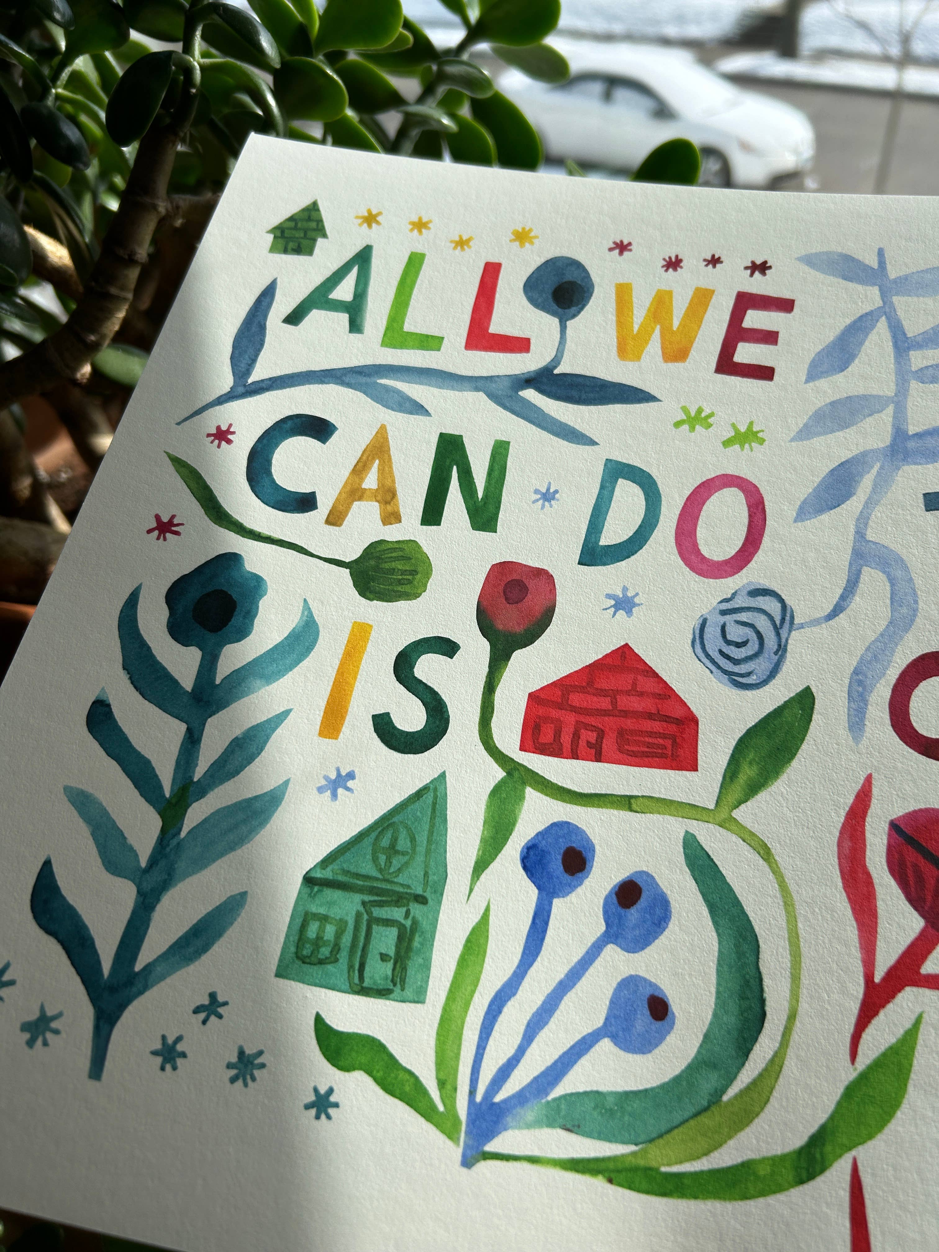 Rare Press - Wholesale Art Print - Take Care Giclée Print -- Bestseller 1