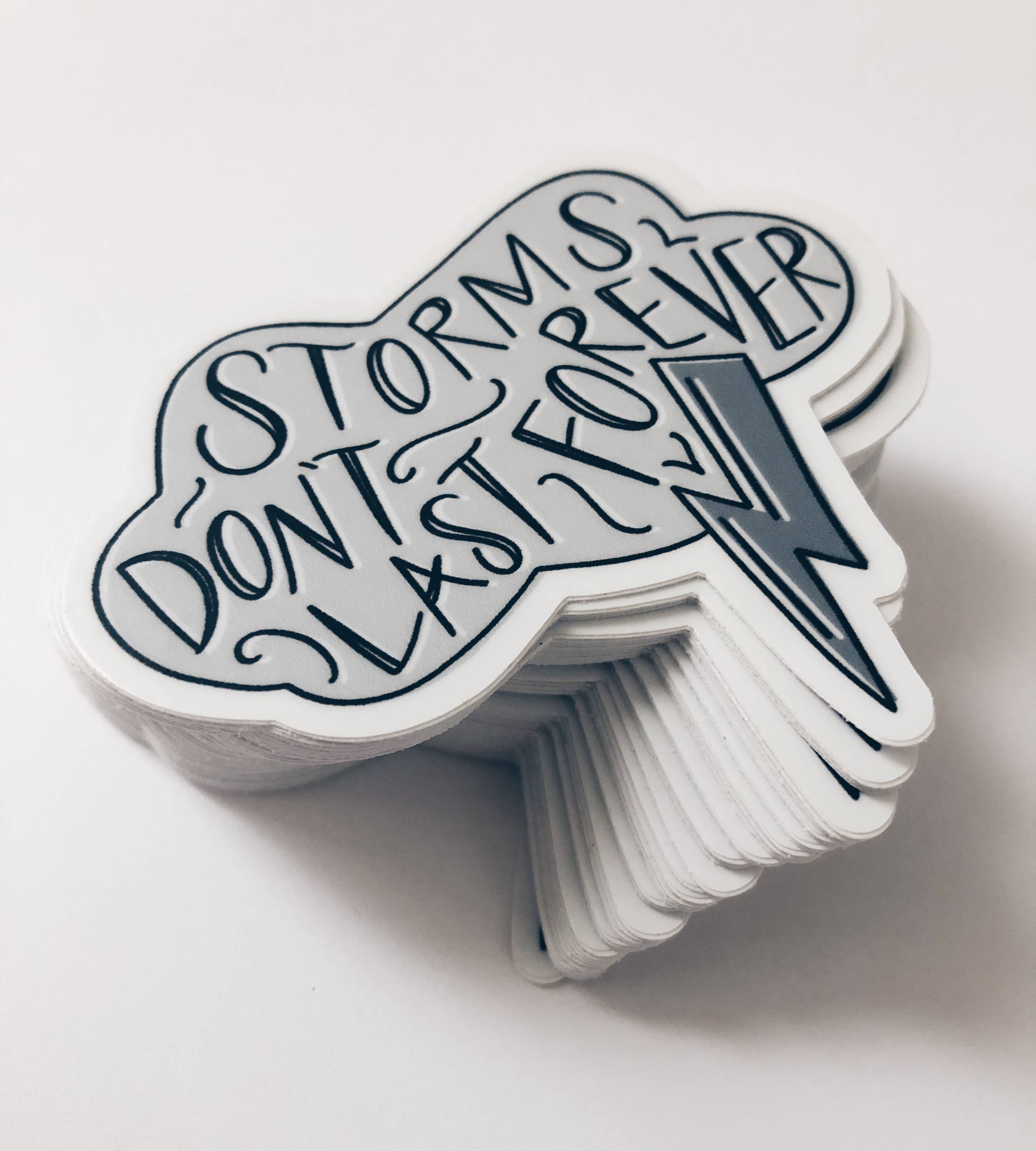 Studio 336 – Engroshandel Klistermærke – Storme ikke sidste Forever Sticker2