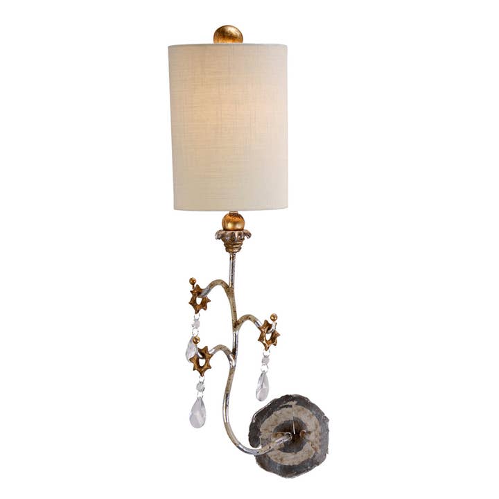 Tivoli Silver Sconce for wholesale by Lucas McKearn