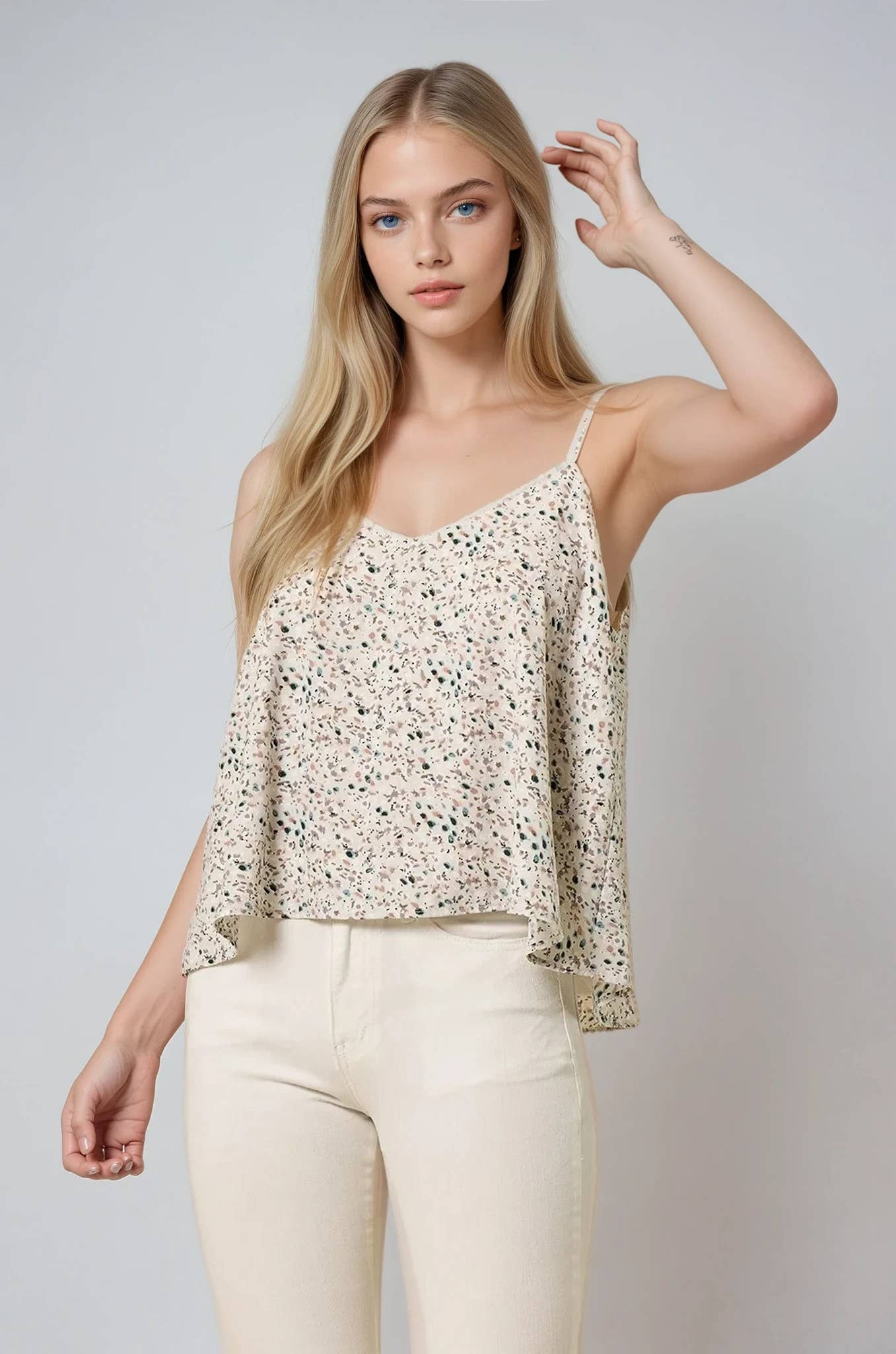 WISTERIA LANE - Vendita all'ingrosso Canotta - Donna - CANOTTIERA DOPPIA FODERATA CON SPALLINE REGOLABILI 1203TB3