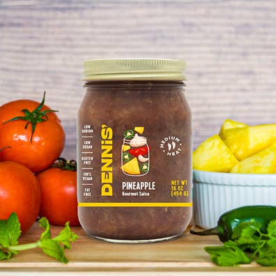 Reva Foods, LLC - Wholesale Salsa - Dennis' ananas salsa