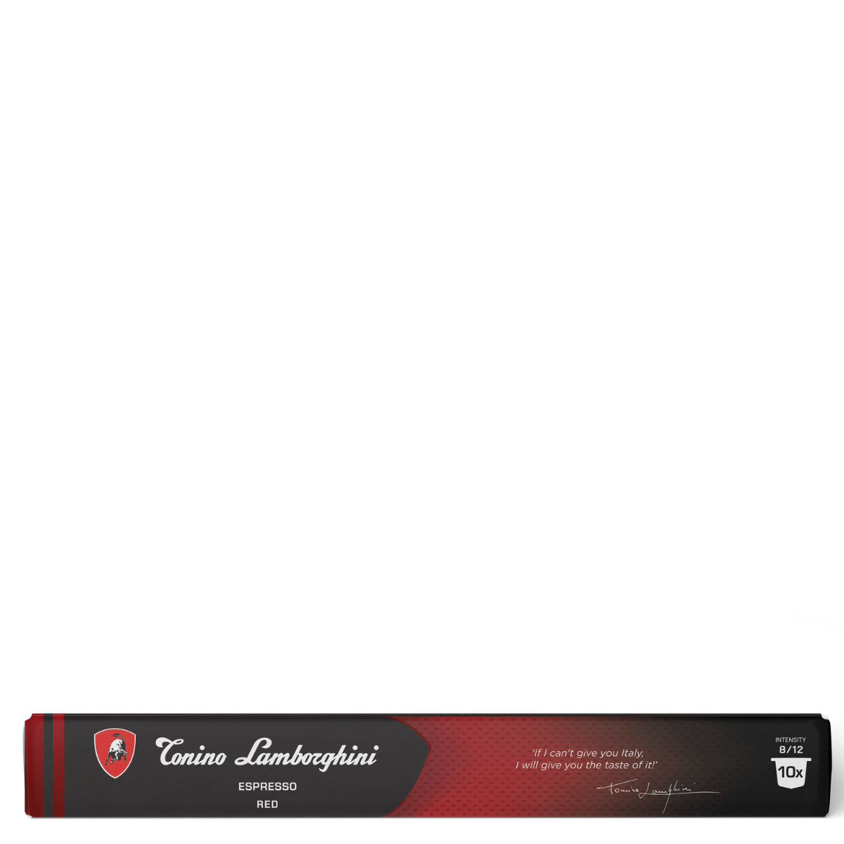 Tonino Lamborghini - Vente Dosettes de café - Capsules Espresso – Rouge | Compatible Nespresso2