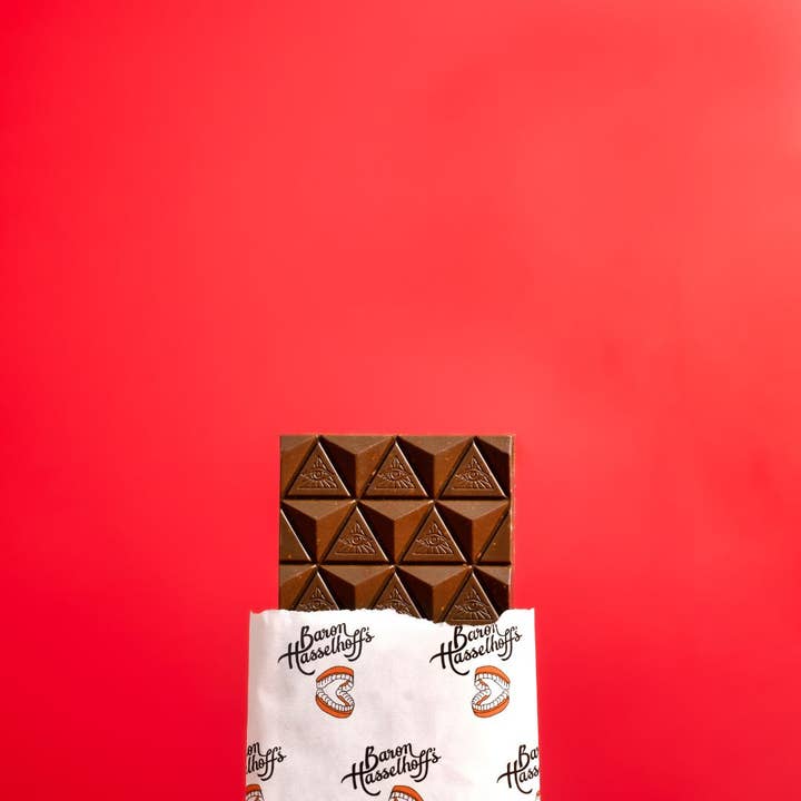 Baron Hasselhoff's – wholesale Chocolate bar – Le Breakfast Bar - Coffee and Croissant Dark Milk Bar1