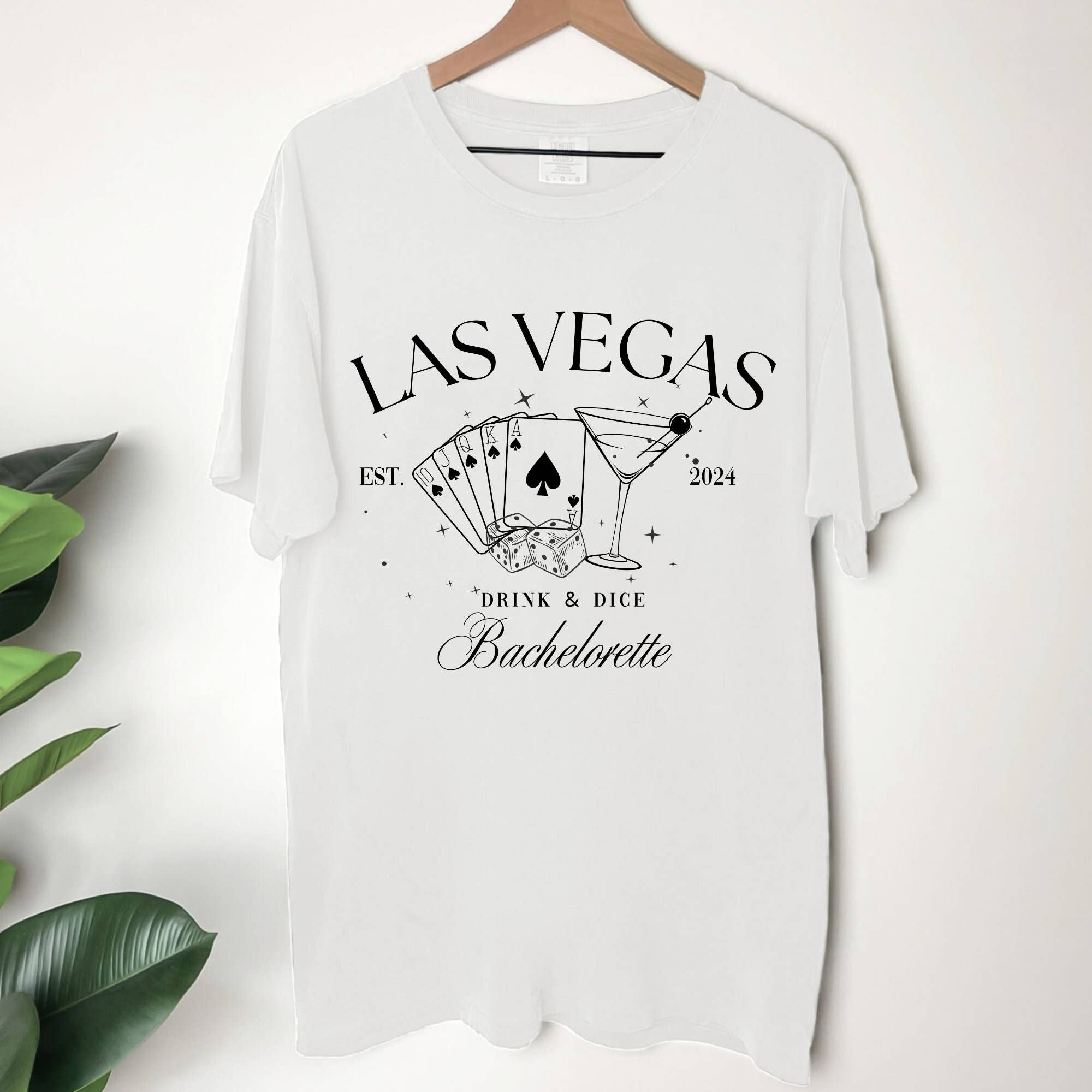 Camisas de despedida de soltera y suéteres de novia de Las Vegas