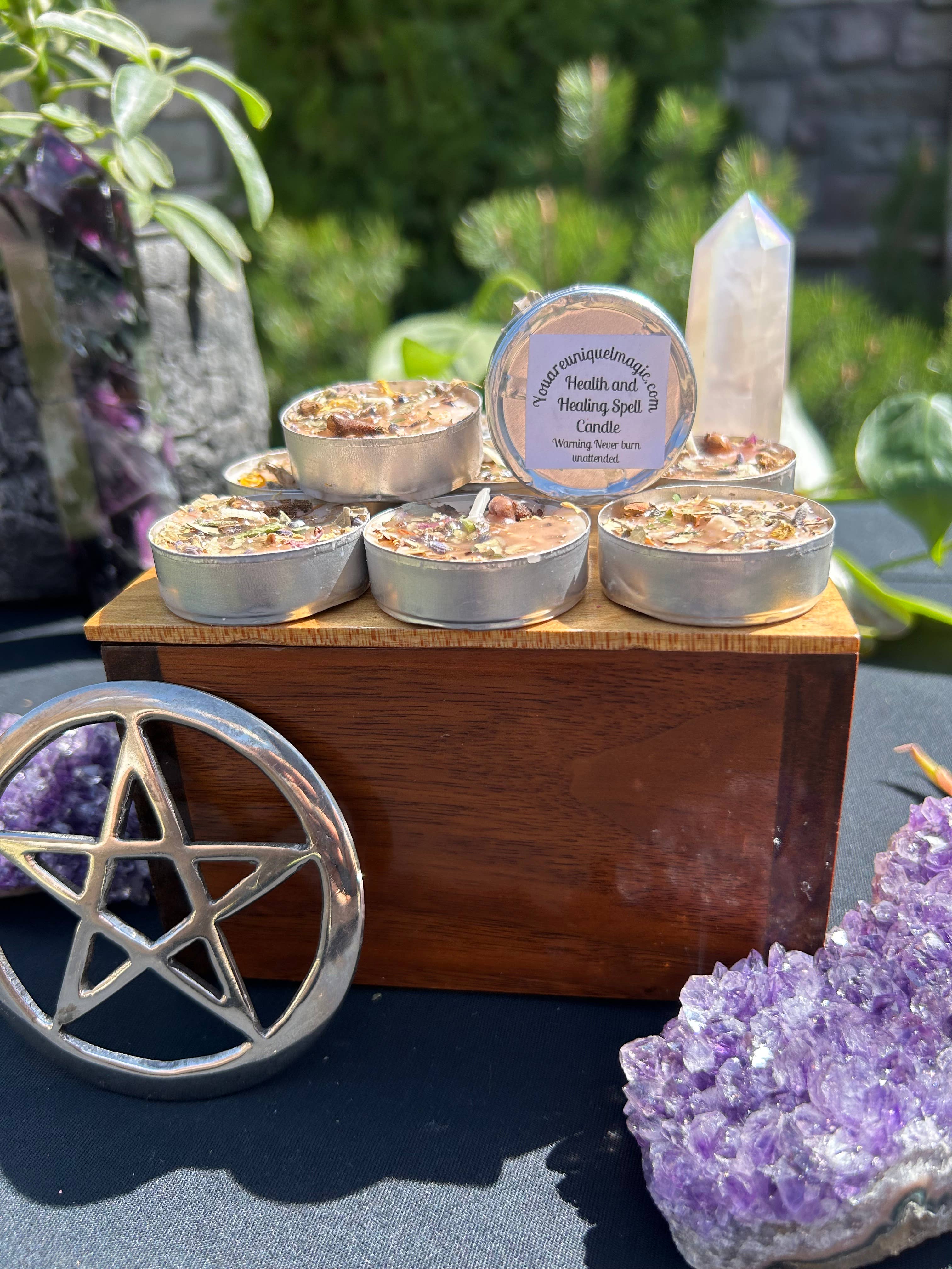 You Are Uniquely Magic - Wholesale Tea Light Candles - Health And Healing Tealight Spell Candles10