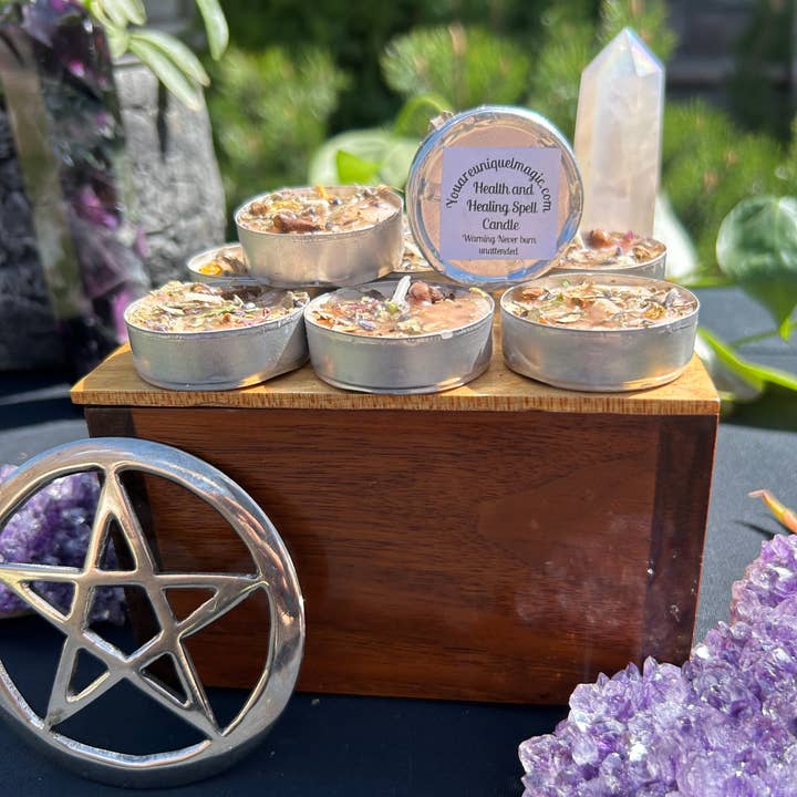 You Are Uniquely Magic - Wholesale Tea Light Candles - Health And Healing Tealight Spell Candles10