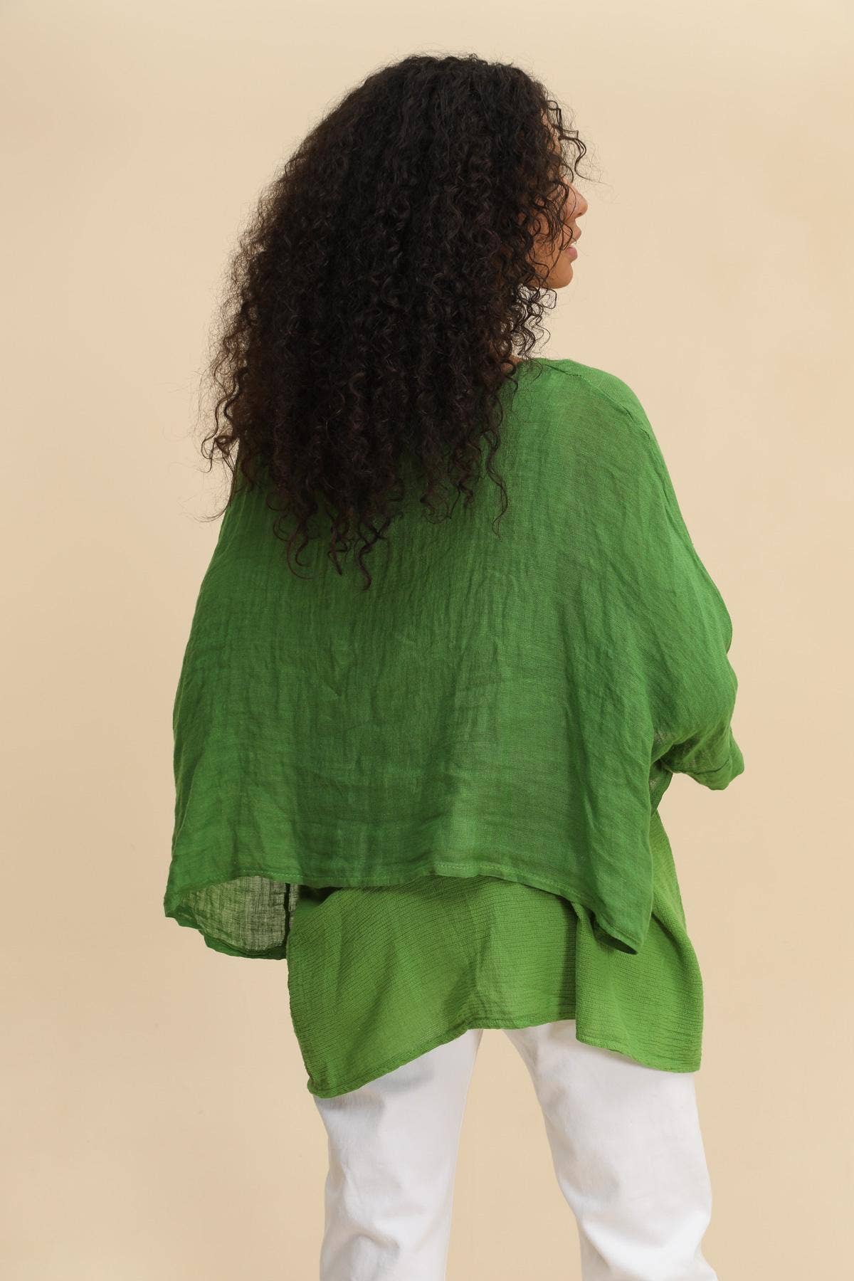 la maison des fibres naturelles - Wholesale Tunic - Women's - Linen tunic lined with cotton 87070 50% linen 50% cotton24