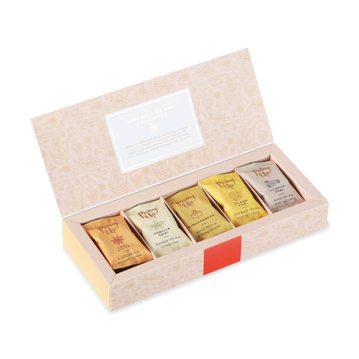 Pinky Up - Wholesale Loose Tea - Chai Loose Leaf Tea Sampler Gift Set 5 Flavor Assortment2