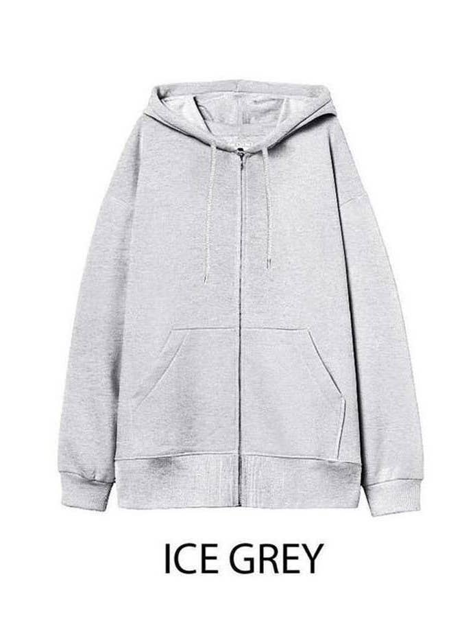 Vanilla Monkey - Wholesale Hoodie – Women's - Oversized Fleece Boyfriends Fit Zip Up Jacket9