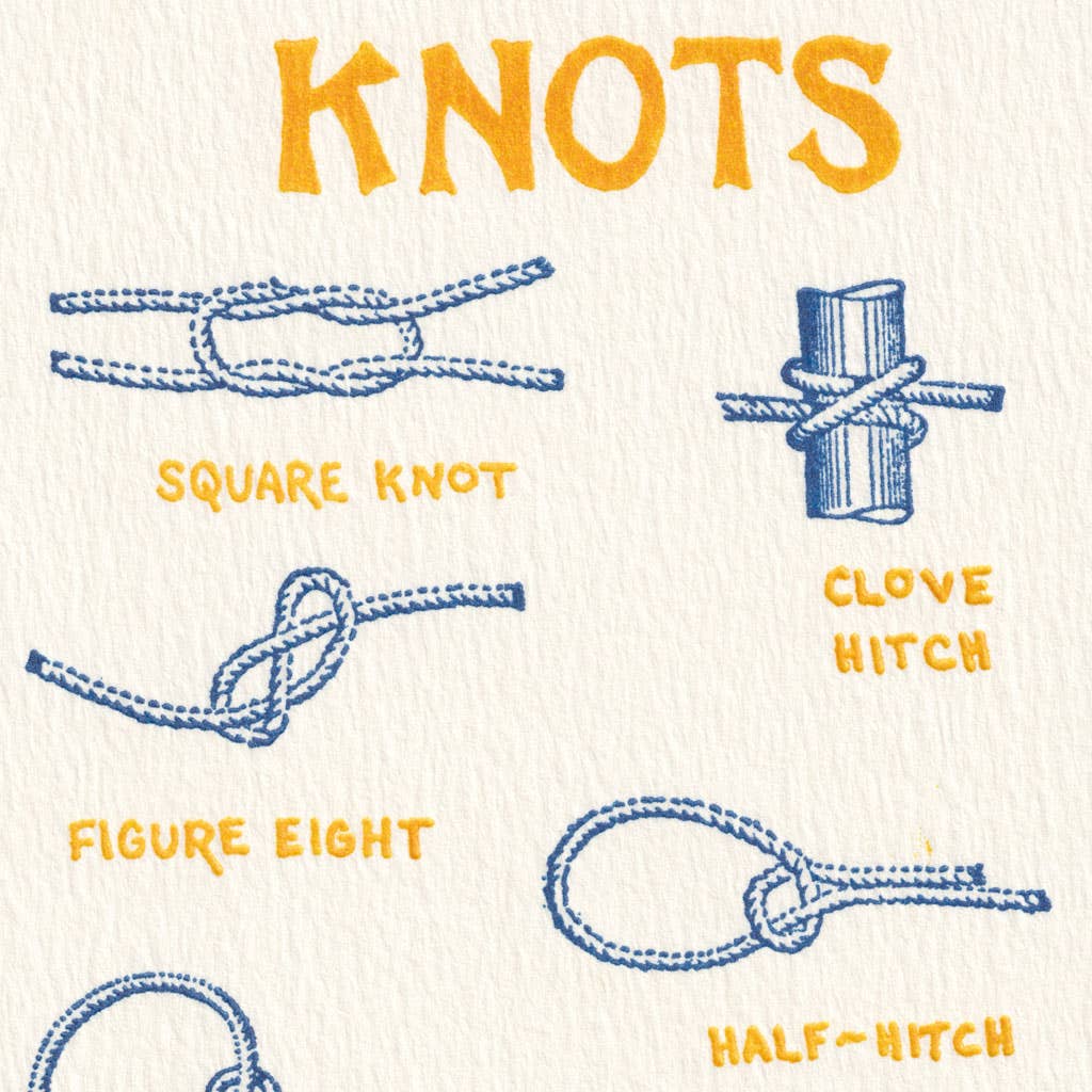 Saturn Press - Wholesale Everyday Greeting Card - Knots2