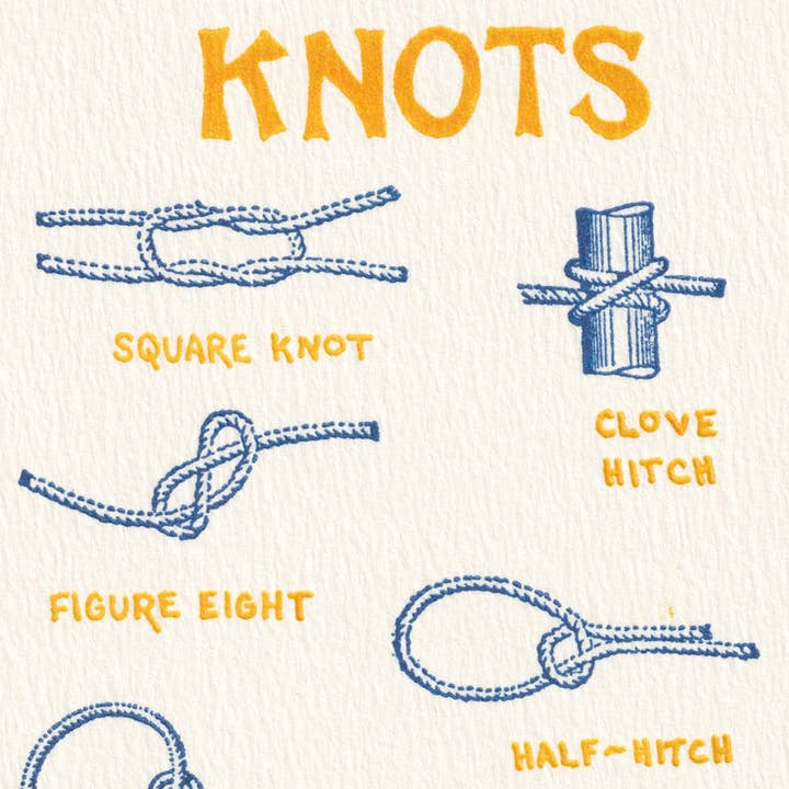 Saturn Press - Wholesale Everyday Greeting Card - Knots2