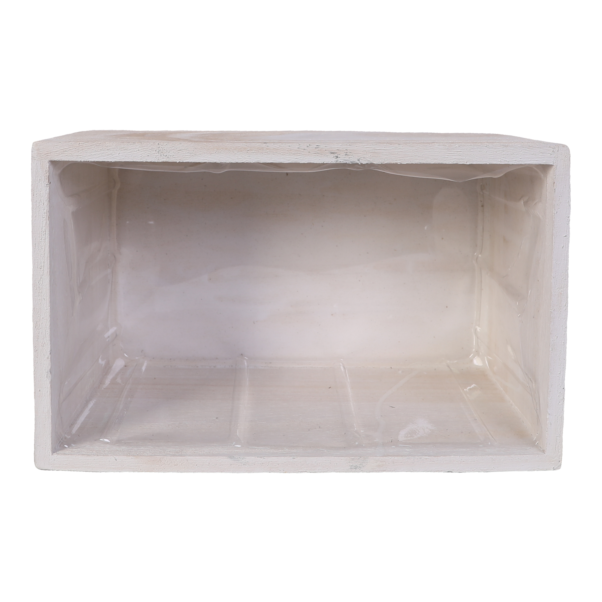 SWS BASKETS AND HOME DECOR - Wholesale Plantenbak - Houten plantenbakken met voering Bloemaccessoires 9,25X5,756