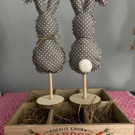 Floppy Ear Easter Bunny for wholesale by Shells Primitives/No Place Like Home