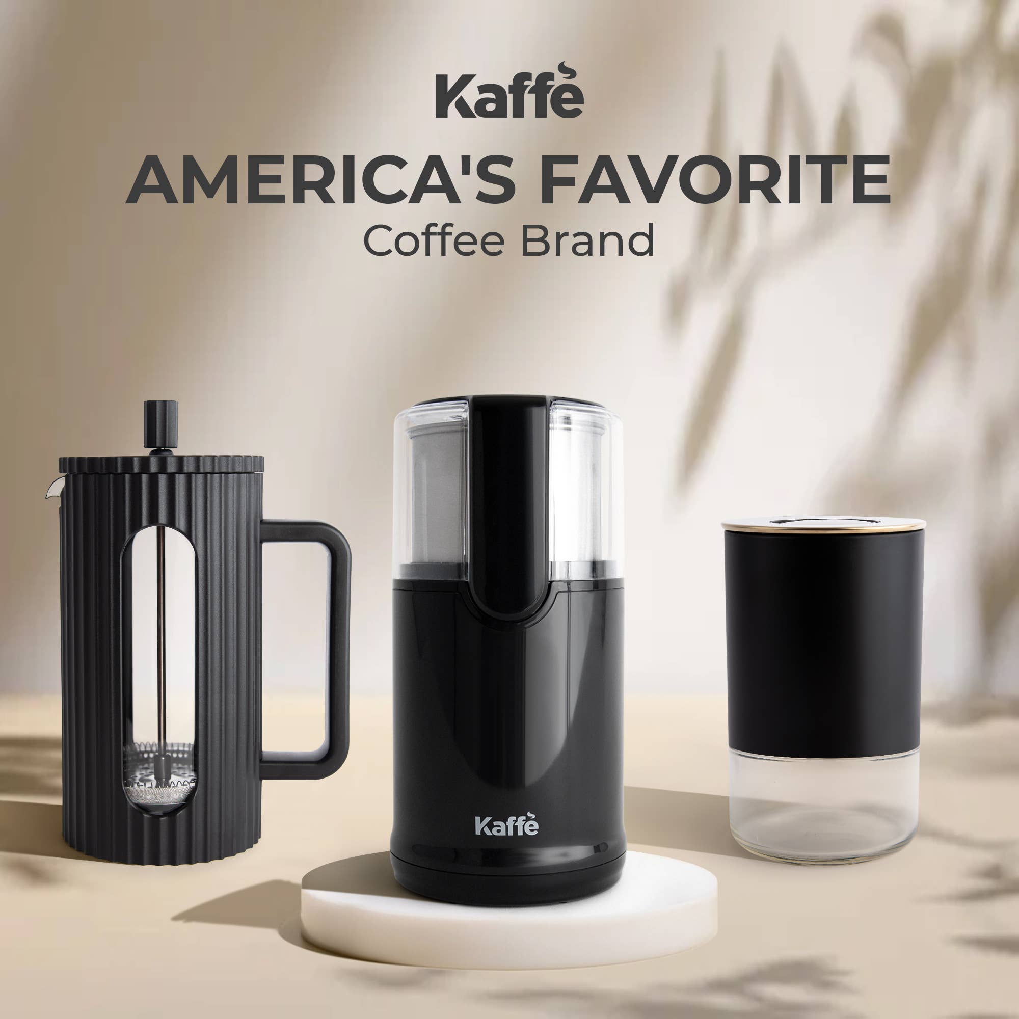 Kaffe - Venta al por mayor Molinillos de café - Molinillo eléctrico Kaffe con cuchillas y taza extraíble (127 g)6