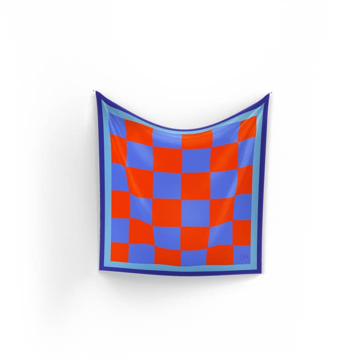 Check Me Out (Cool) Silk Bandana for wholesale by T. Hix Art