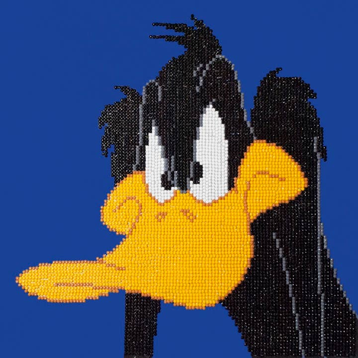 Multi Looney Tunes Daffy Duck Diamond Painting Kit for wholesale on Faire