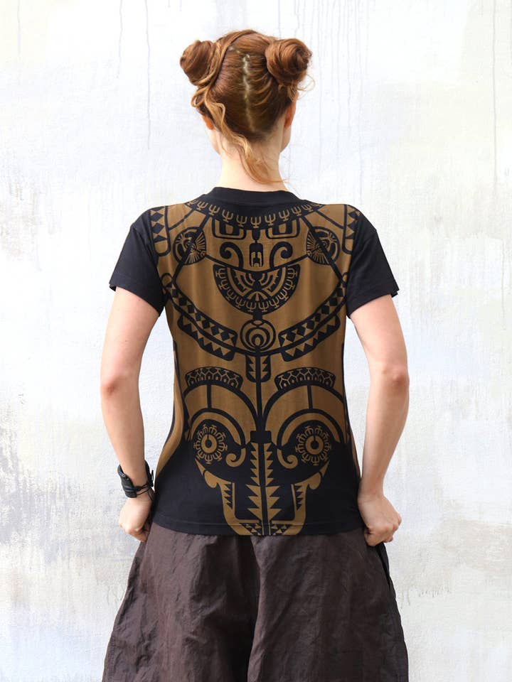 Shovava - Wholesale Screen printed t-shirt – Women′s - Mud Tribal0