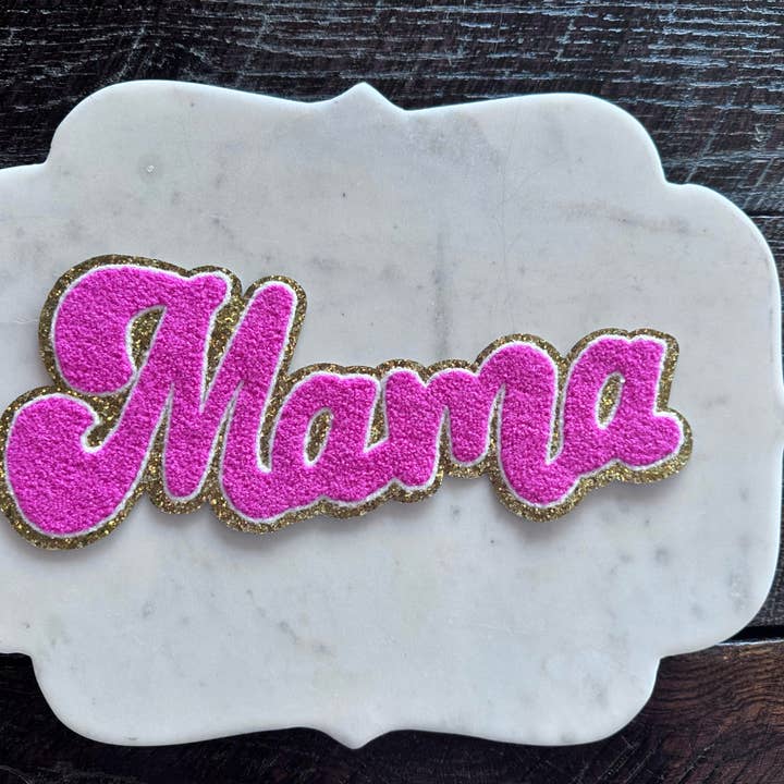 Pink Mama Iron Patch for wholesale by Hart & Lux