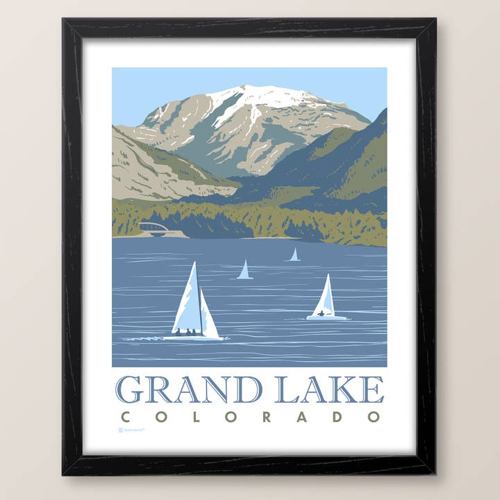 Grand Lake - Colorado Print for wholesale by Bozz Prints