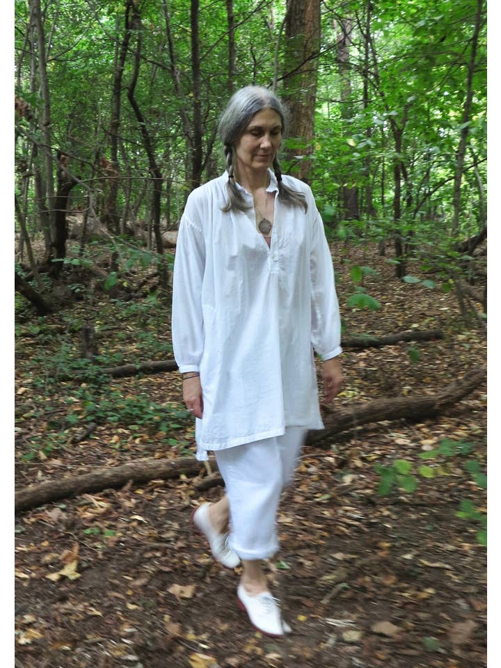 UQNATU - Wholesale Tunic - Women's - Popover Tunic Organic Batiste7