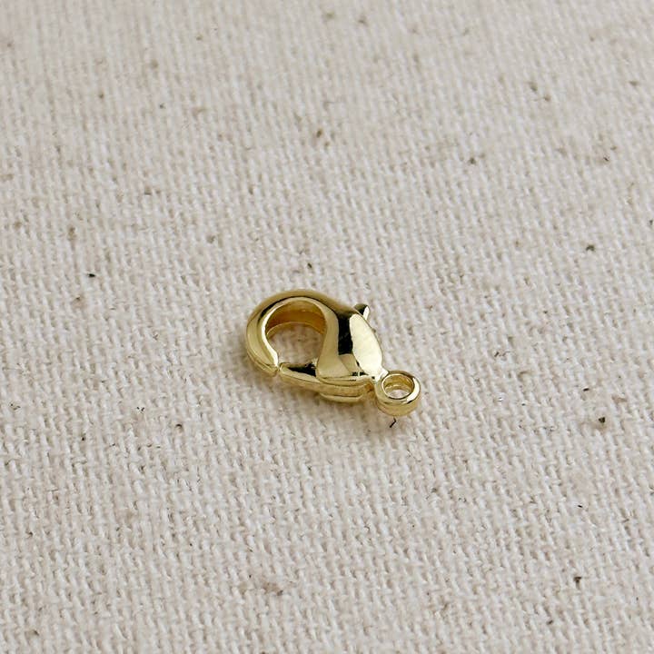 GoldFi - Wholesale Clasp - 18k Gold Filled 11.75mm Lobster Claw Clasp2
