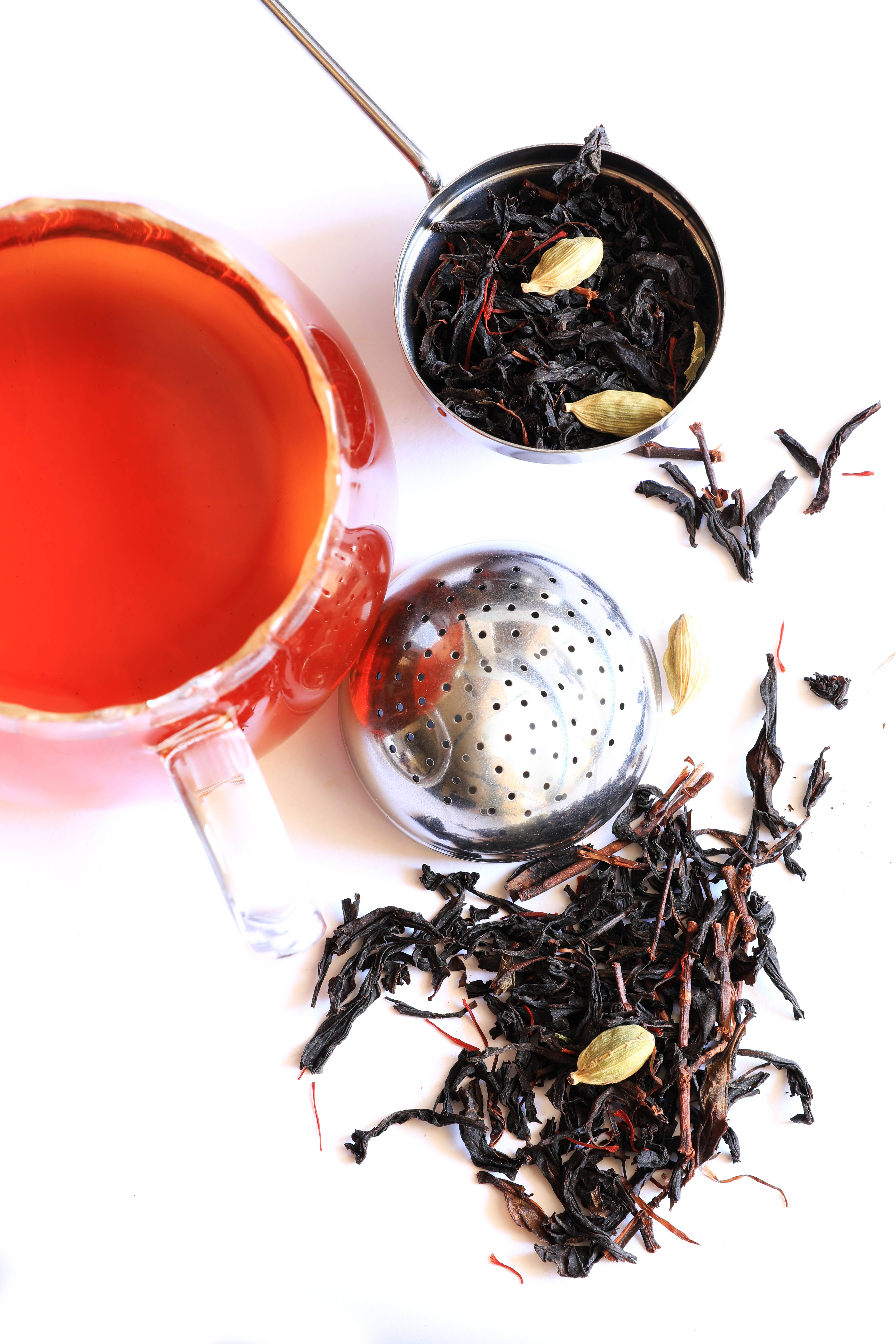 Mercede&Co - Vendita all'ingrosso Tè sfusi - Tè allo zafferano e cardamomo12