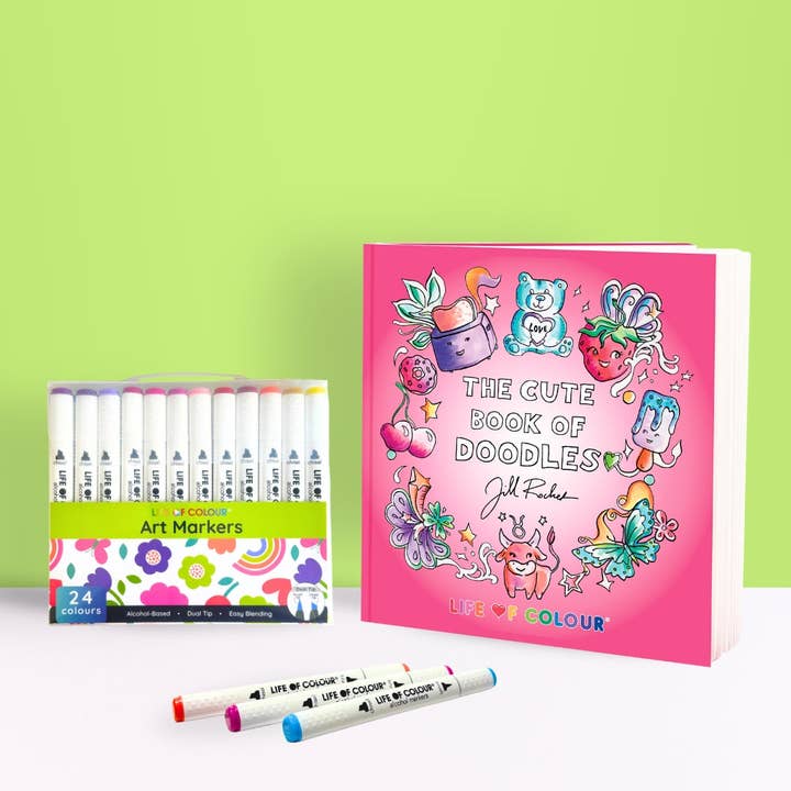 Cute Book of Doodles for wholesale by Life of Colour