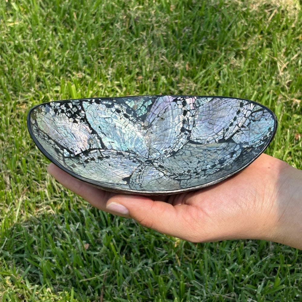 Earths Elements Wholesale - Wholesale Retailer Sample - Home Decor - Bowl - Abalone1