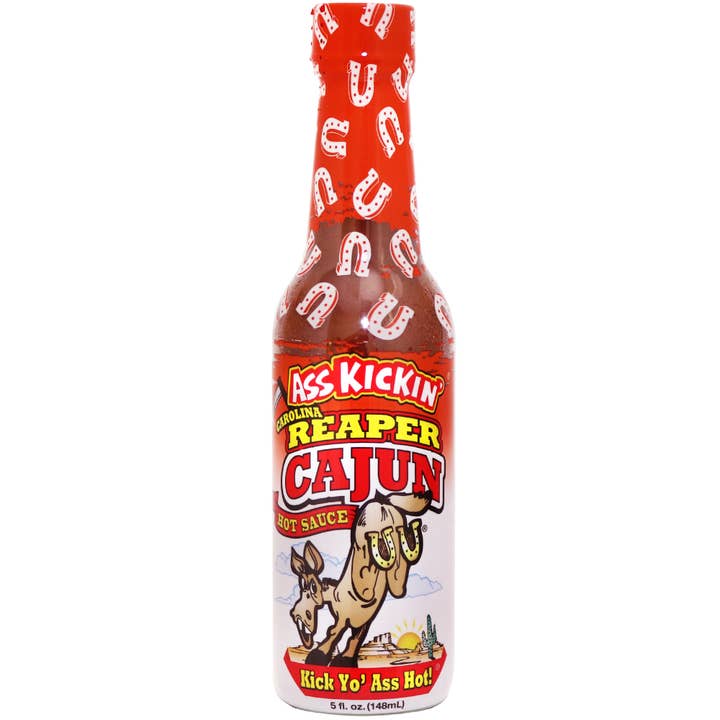 Ass Kickin’ Carolina Reaper Cajun Hot Sauce for wholesale by Southwest Specialty Food
