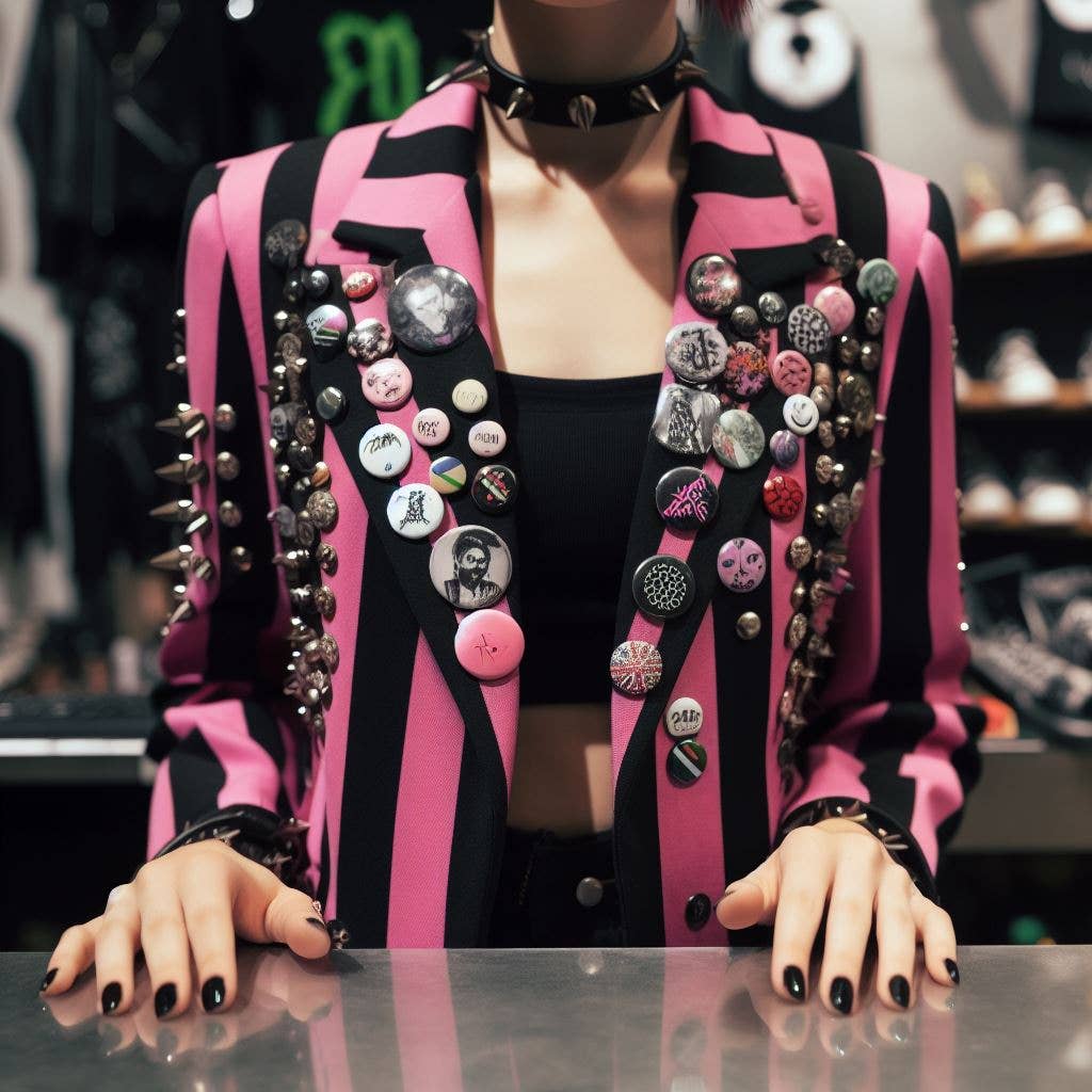 Pinbax Express - Wholesale Lapel Pin/Button - Brat Pack x 8 1" Inch (25mm) pins movies VHS 1980s nostalgia2