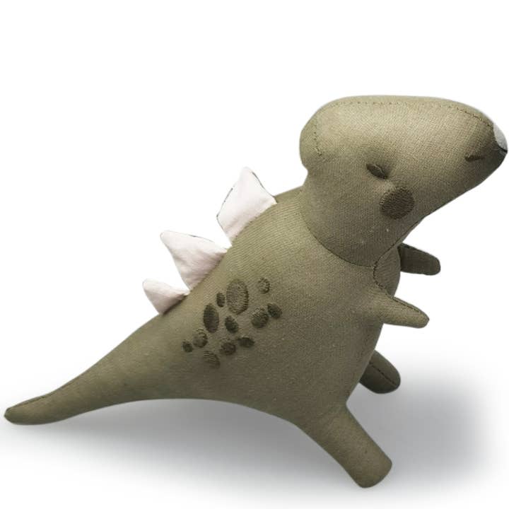 ThreadBear T-Rex Linen Dinosaur Toy for wholesale by ThreadBear Design UK/EU