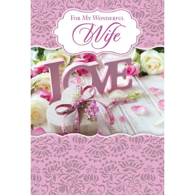 MD Wife Cards - Pride and Love Theme for wholesale by InterGreet.com