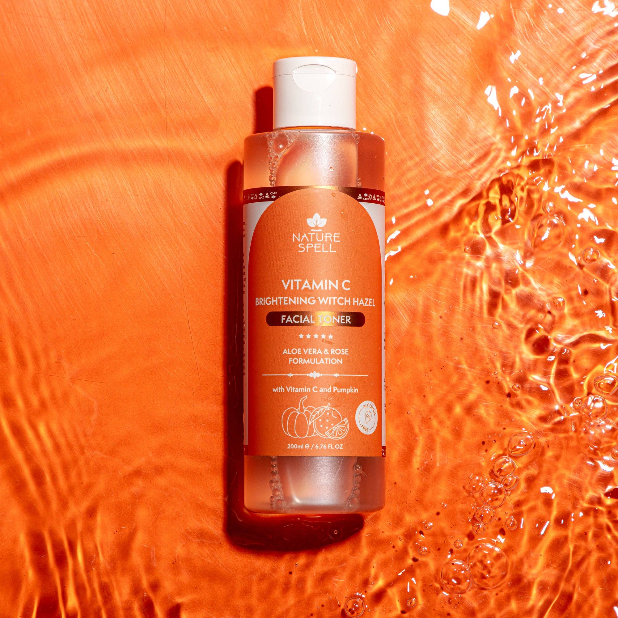 Nature Spell – wholesale Facial Toner – Nature Spell Brightening Witch Hazel Face Toner with Vitamin C5