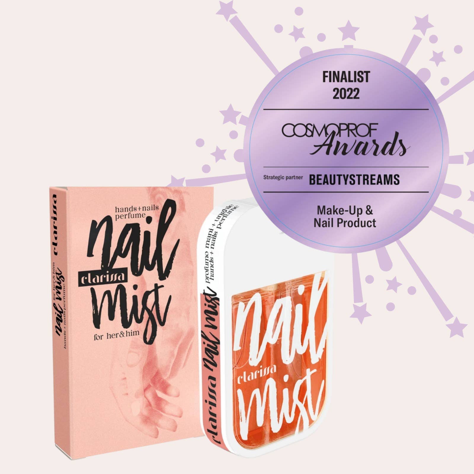 Clarissa - Wholesale Fragrance Set - NAIL MIST Display MIX 2 - 36 pcs. + 6 free testers6