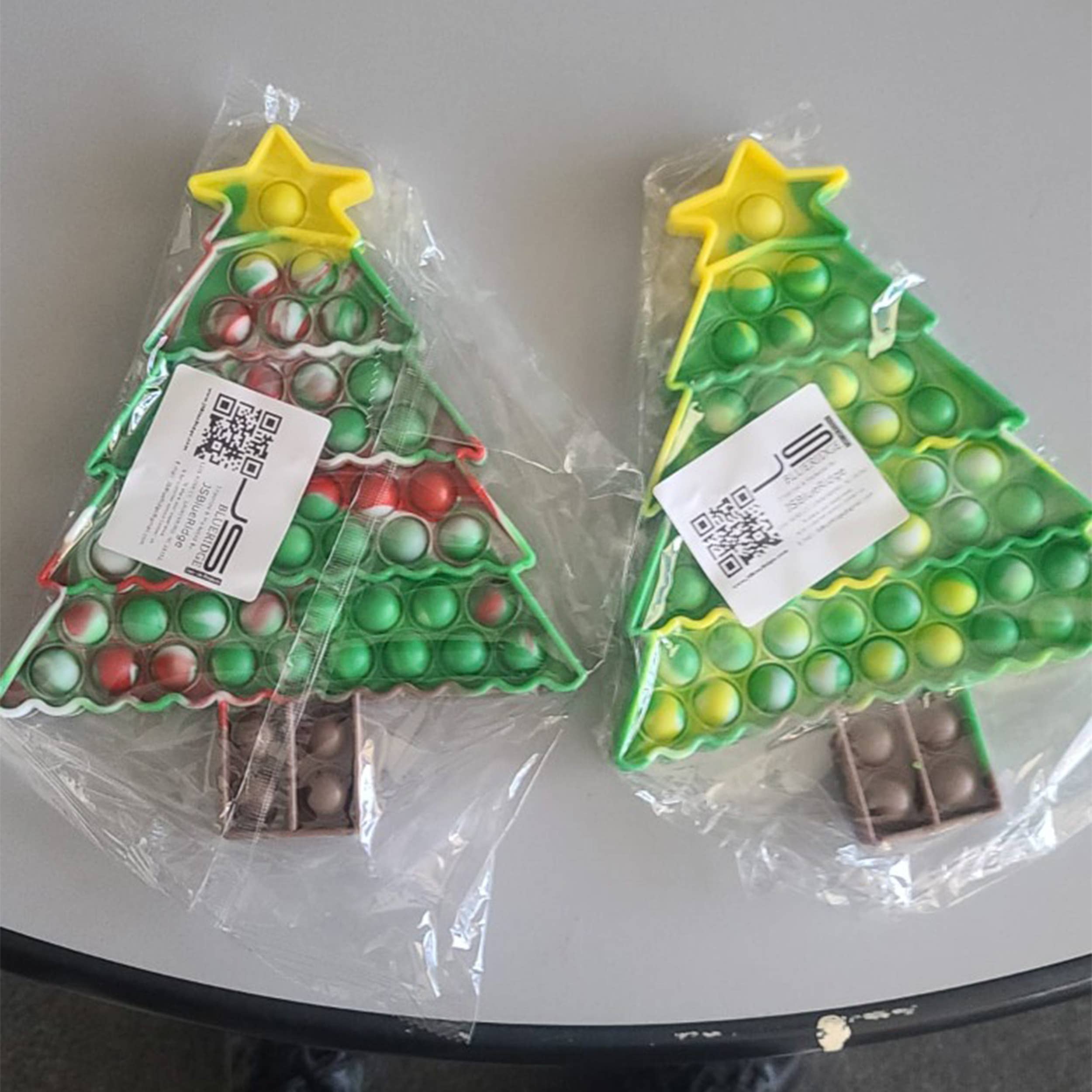 JSBlueRidge Toys - Wholesale Fidget Toy - Kids - Holiday Winter Tree Pop It Fidget Kids Toys27