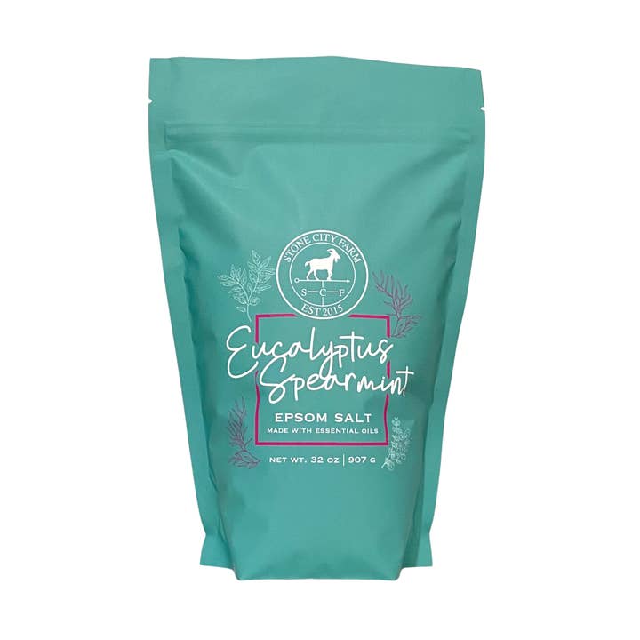 Eucalyptus Bath Salts for wholesale by Stone City Farm