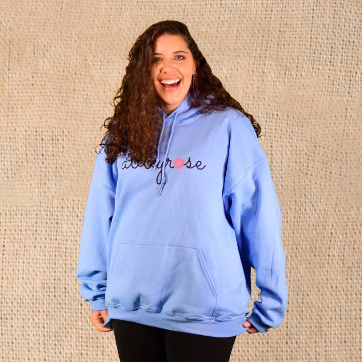 Blue abbyrose Hoodie for wholesale by abbyrose