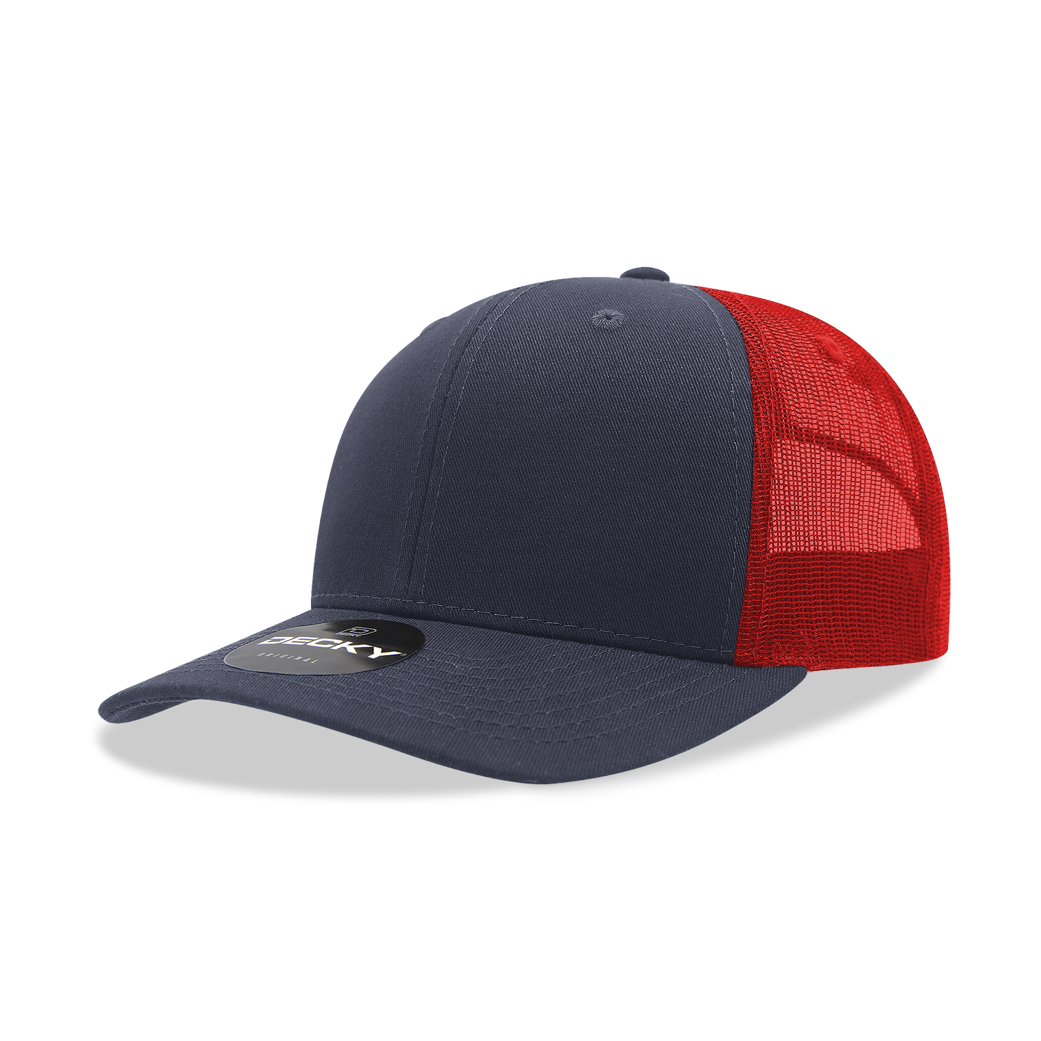 The Park Wholesale - Vente Casquette de camionneur – unisexe - Casquette Trucker classique Decky 6021, 6 panneaux, style mid pro119